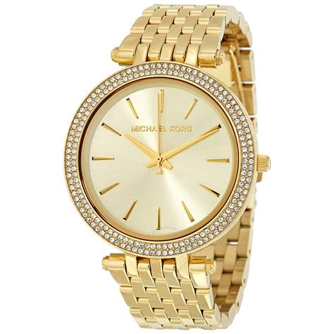 michael kors gold watch women.